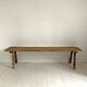 Banc rustique de ferme