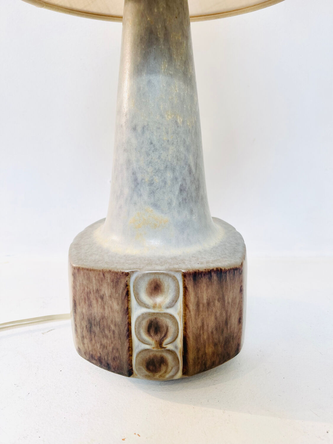 Lampe scandinave Knudsen Keramik Bornholm – Danemark 1970