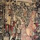 Halluin tapestry, important medieval scene, 20th century certificate
