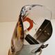 Pair of Murano glass sconces by Carlo Nason for Mazzega 70s
