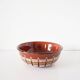 Terracotta salad bowl Bulgaria folk art
