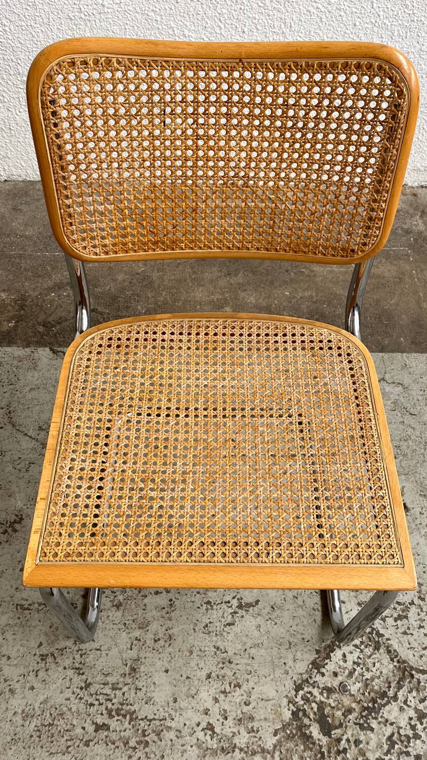 4 Cesca B32 Marcel Breuer chairs