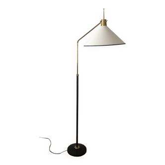 Monix floor lamp 1950 - 1960 rises downwards with offset arm
