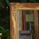 Large gilded Empire mirror from the 19th century.