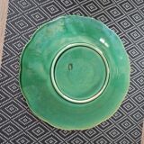 Green plate leaf of gien france