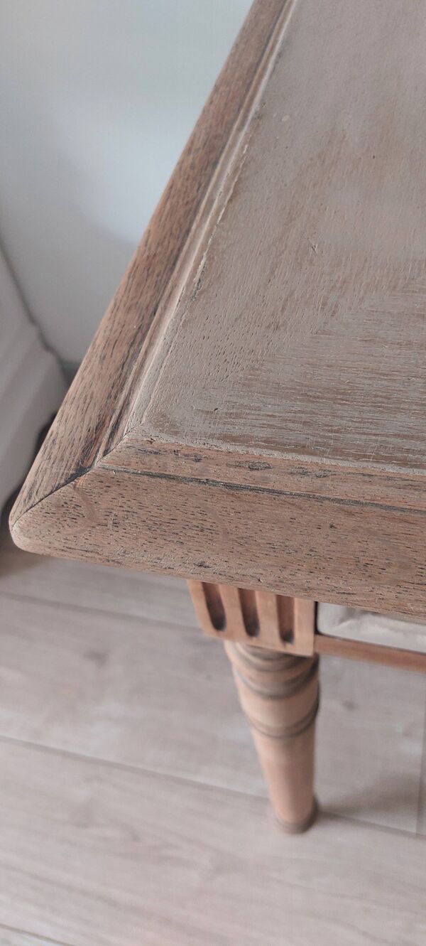 Bureau en chêne massif style Louis philippe