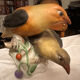 Paire d’oiseaux  sur branche, Herrend