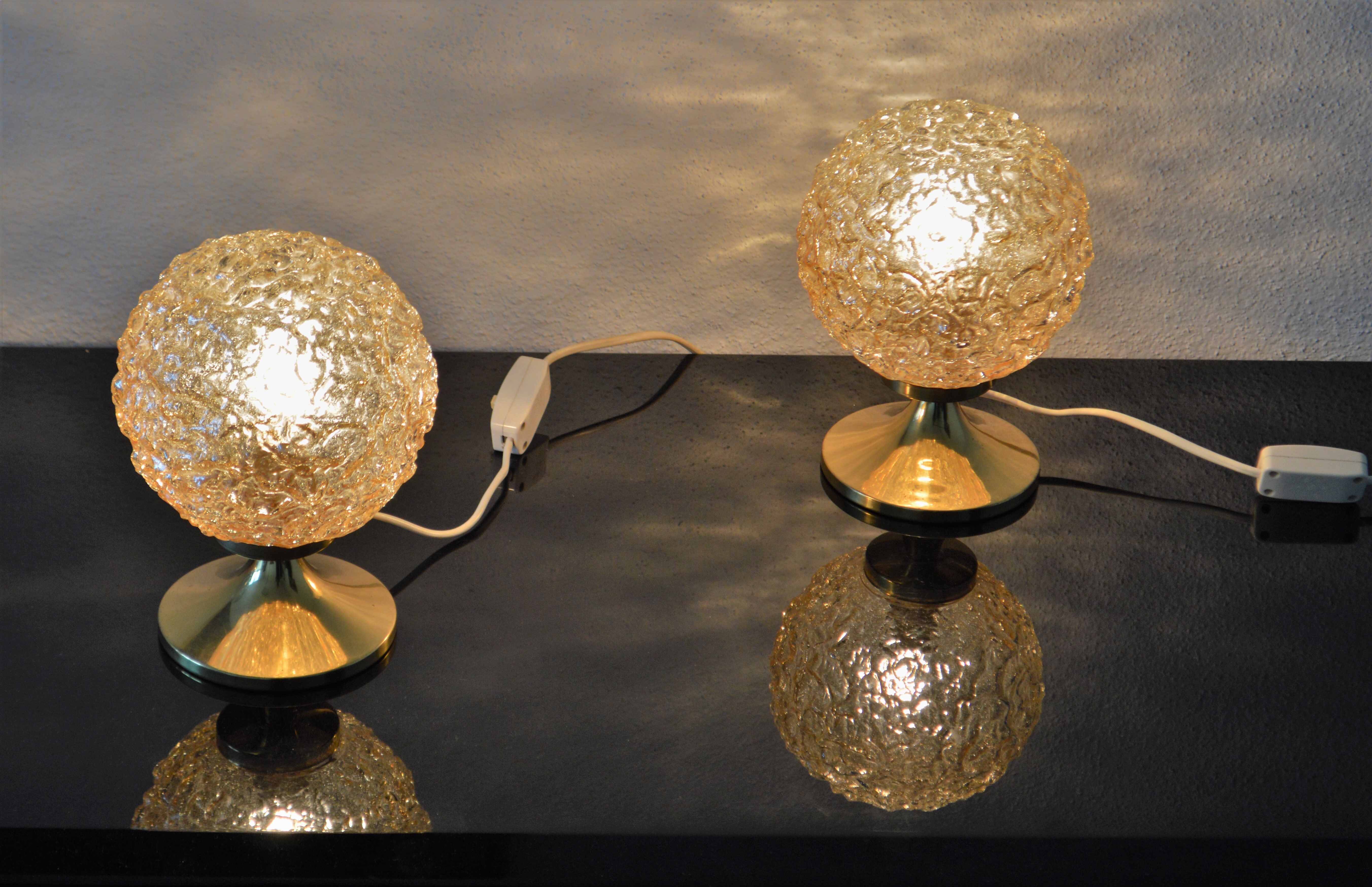Vintage space age from the 60s / 70s design lamps