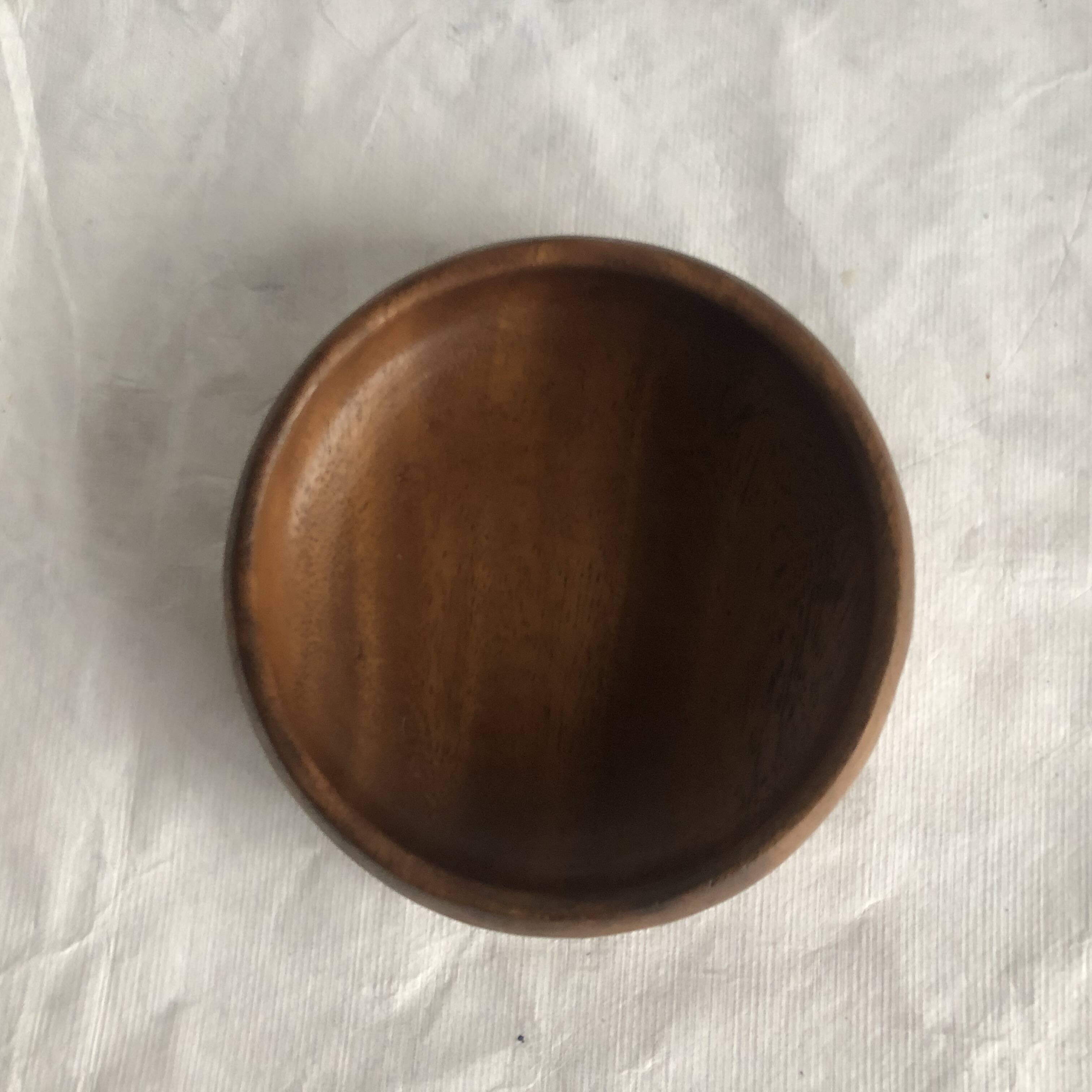 Vintage teak pocket tray