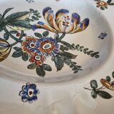 Old earthenware plate