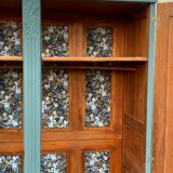 Parisian art deco wardrobe blue gray 1930