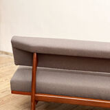 Mid Century Design Extendable Three-Seat Sofa or Daybed by Hans Bellmann for Wilkhahn