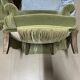 Paire de fauteuils chauffeuses Napoléon III, XIXe siècle