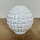 Vintage White Porcelain Pendant Light, 1970s