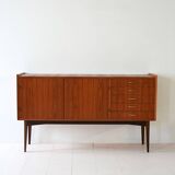 1950s Vintage Scandinavian Teak Sideboard