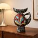 Large PUGI jug in brutalist ceramic signed – Vallauris / Monaco