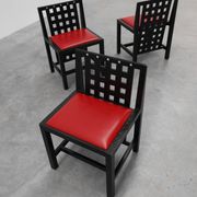 Set of 4 DS3 Dining Chairs by Charles Rennie Mackintosh for Atelier interna