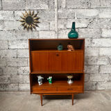 Secretary, 1960 Scandinavian high teak row