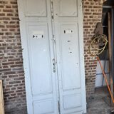 Pair of antique partition doors