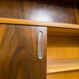 Display Cabinet in Walnut from Bytom Furniture Factory, 1960s