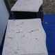 Pair of black L XV style bedside tables