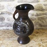 Ceramic vase pitcher by Jean de Lespinasse