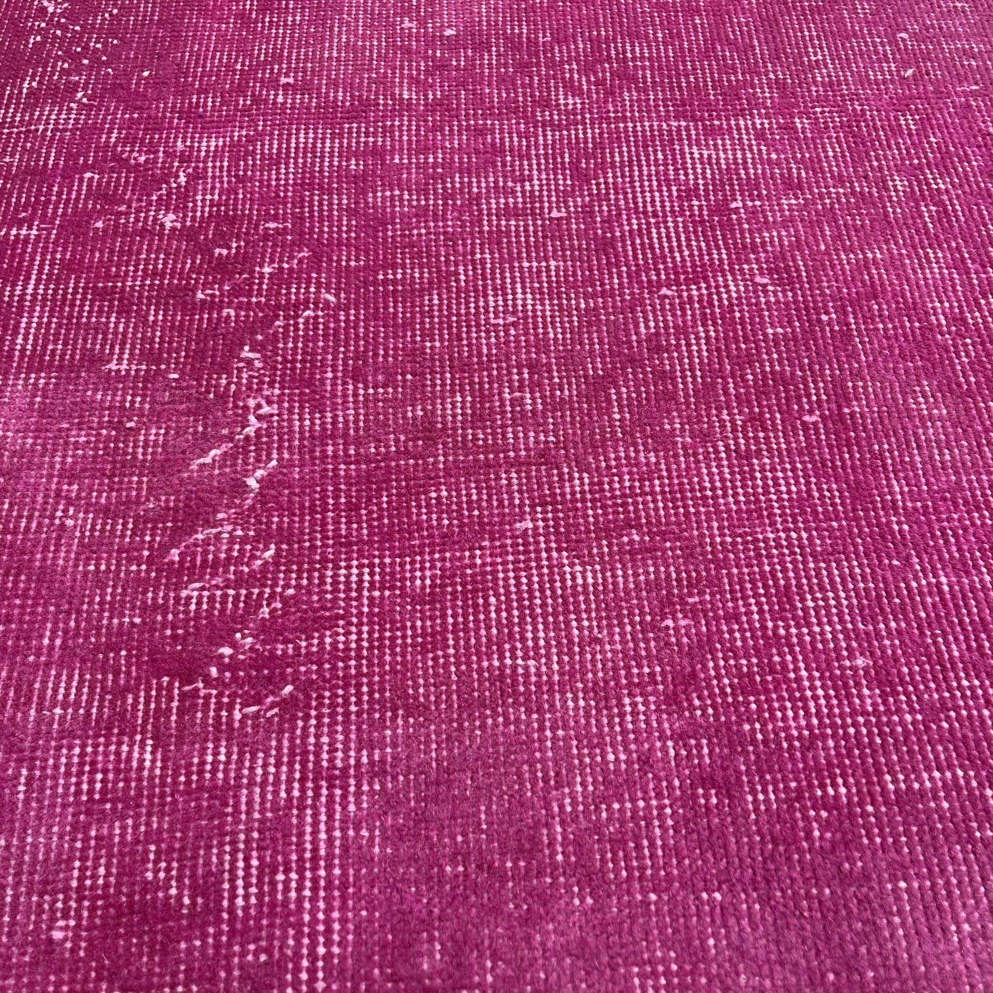 Tapis turc vintage vieilli