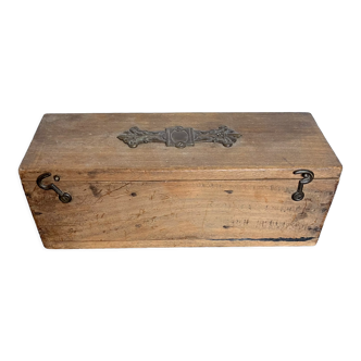 Coffret en bois vintage