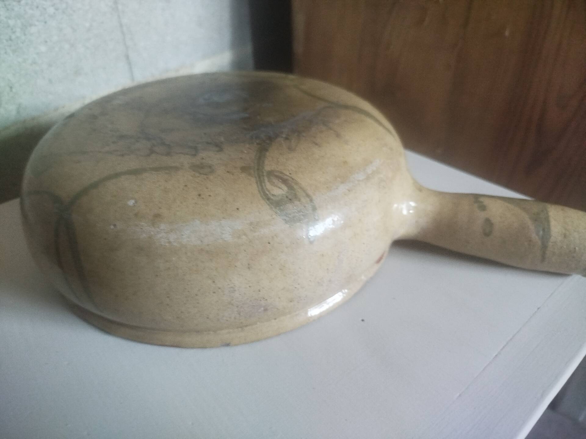 Ancient large terracotta pot