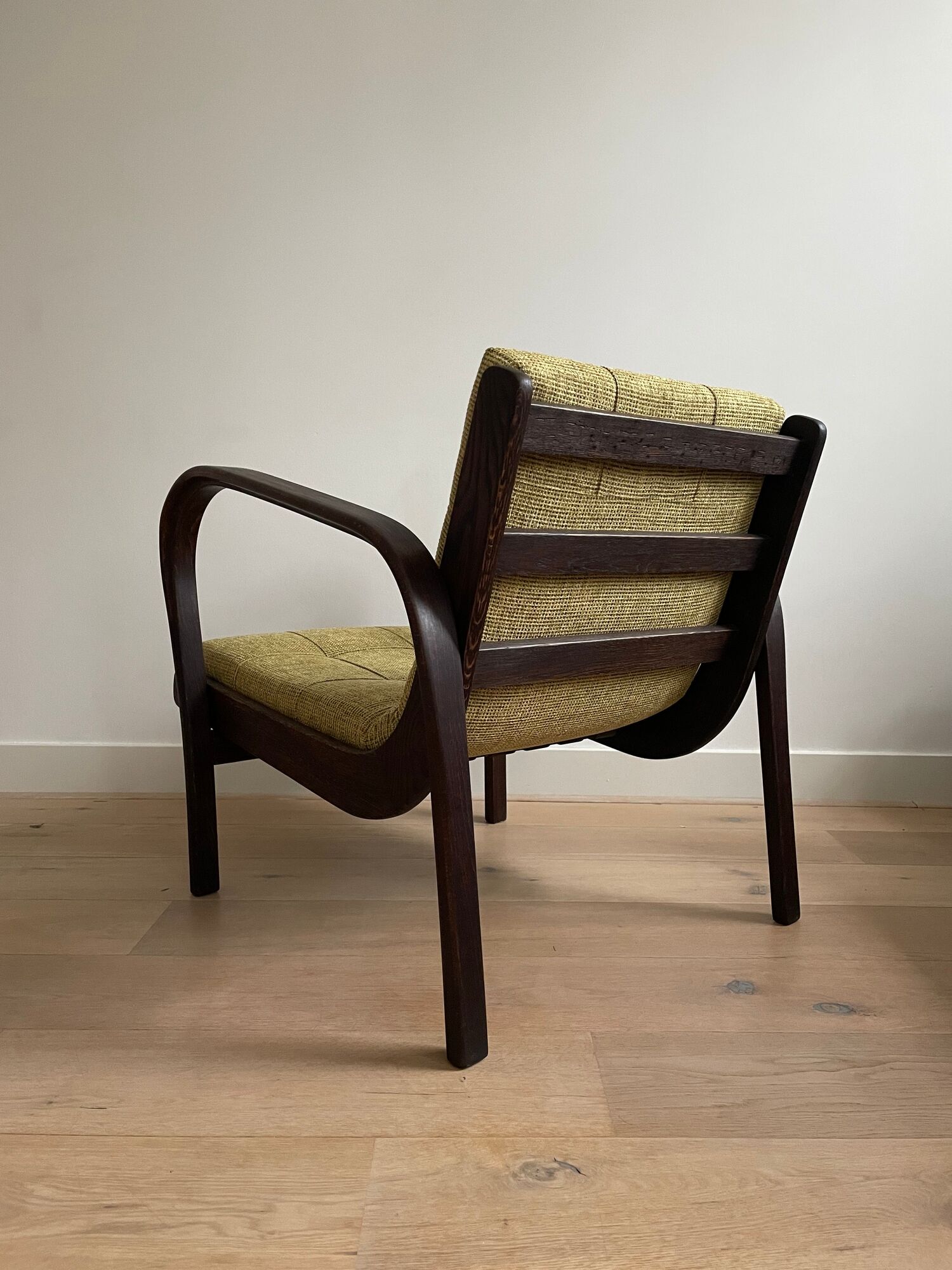 Armchair by Karol Kozelka and Antonin Kropacek for Interior Praha, 1950s