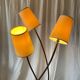 Handcrafted wrought iron floor lamp by Studio Pescatore