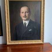 Oil painting "Portrait of a Man", 1922