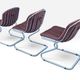 3 Gastone Rinaldi 'Sabrina' Chairs for Rima – Italy, 1970s
