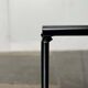 Postmodern perforated metal nesting side table from Ikea, 1980s.