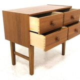 Scandinavian teak chest of drawers, Sweden, 1960