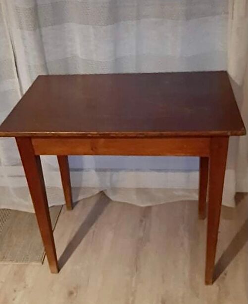 Wooden side table