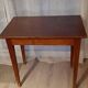 Wooden side table