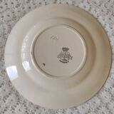 7 Old Longwy plates