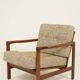 Fauteuil moderne vert forêt design by Z.Baczyk