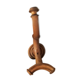 Coat holder vintage light wood