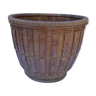 Wicker pot cover