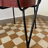 Chaise fauteuil tubulaire années  50