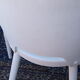 Série de 4 chaises bois blanches