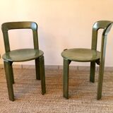 Set of 2 Bruno Rey design chairs