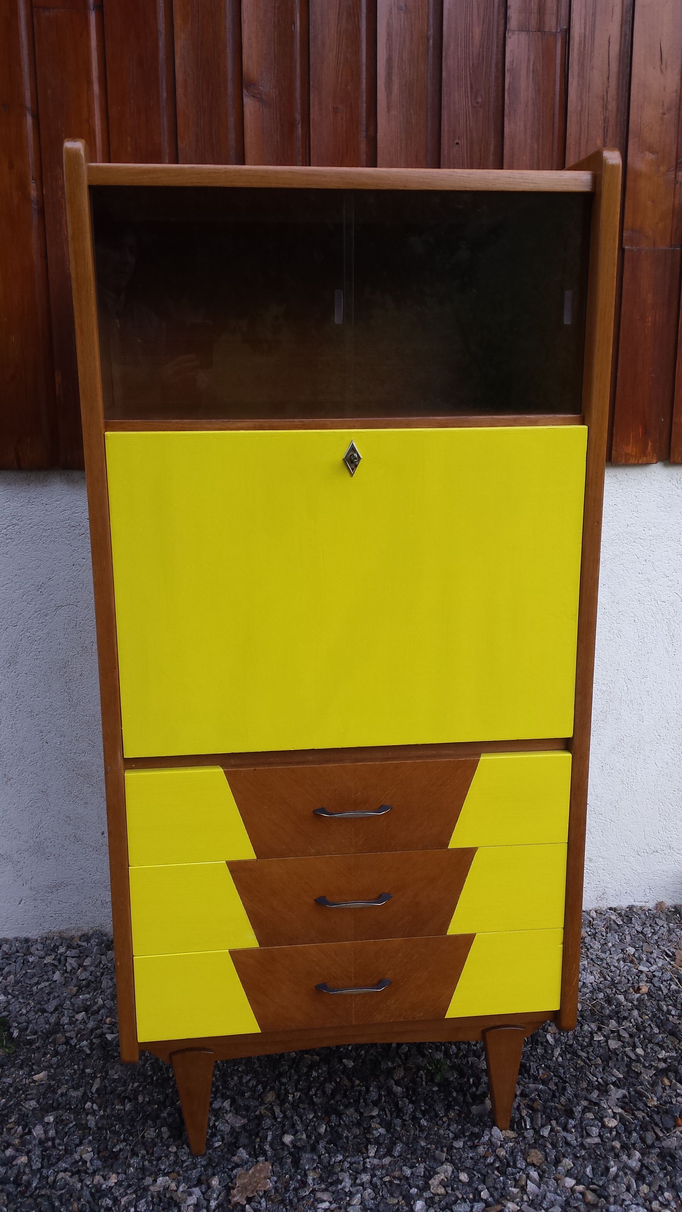 buffet Mado honey color, golden oak