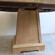 Art Deco oak extendable table – 114 to 228 cm