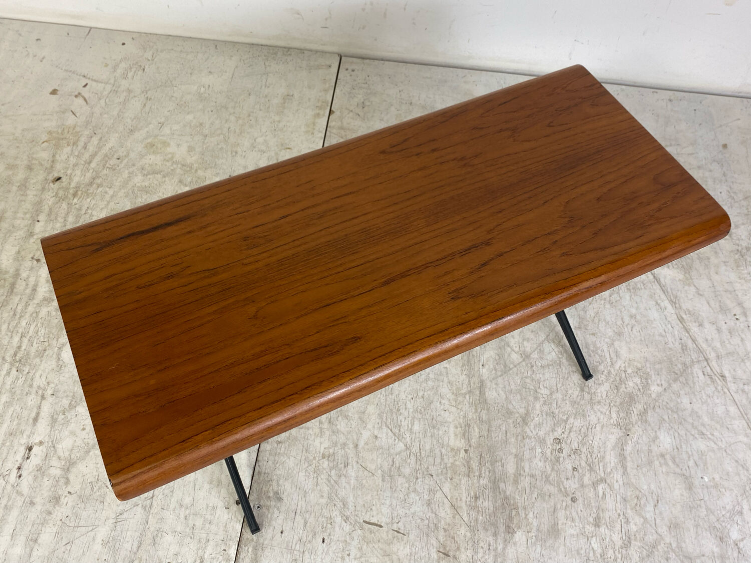 Teak and metal coffee table by Friso Kramer for Auping 1960s