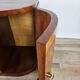Pair of Art Decò bedside tables in walnut and thuja