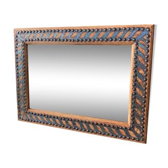 Mirror wood and fittings