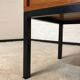 MDK sideboard in teak and steel circa 1960